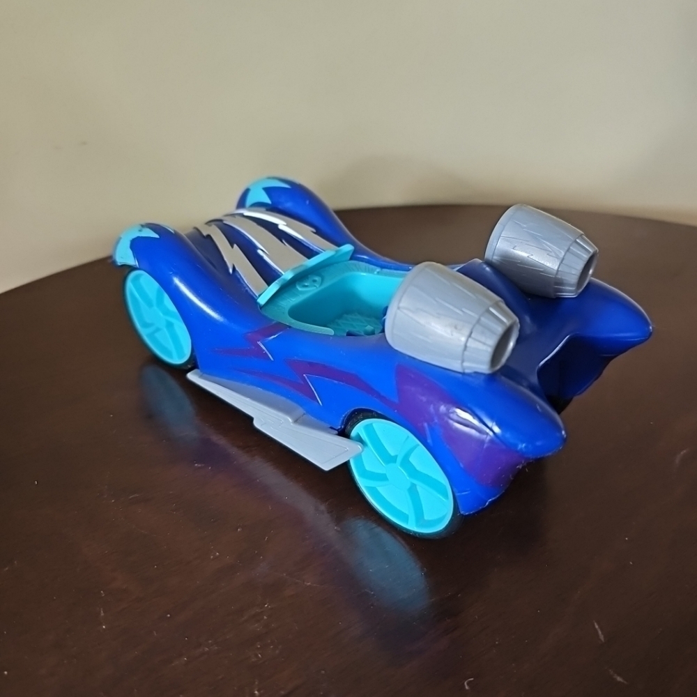 PJ Masks‎ Cat Car Turbo Racer Car ONLY Blue one seater for CatBoy jet pack 7x4"